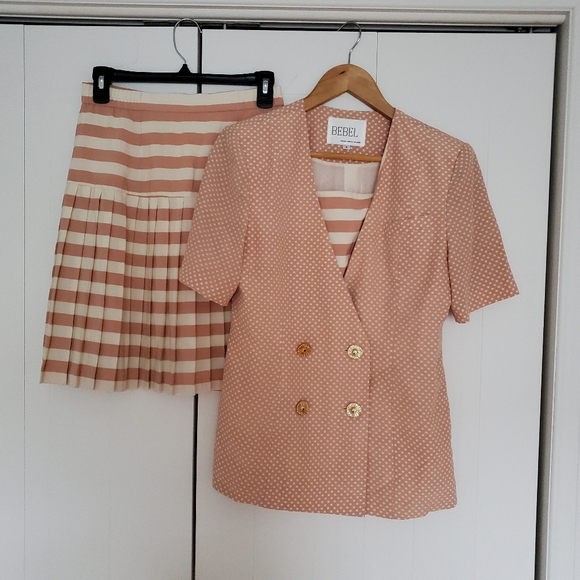 Vintage Dresses & Skirts - Vintage skirt suit set